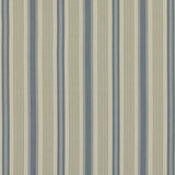 BAKER LIFESTYLE PF50507.1.0 PURBECK STRIPE BLUE/GREEN Fabric - Eade's Wallpaper