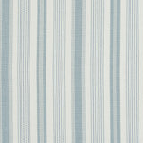 BAKER LIFESTYLE PF50507.2.0 PURBECK STRIPE AQUA Fabric - Eade's Wallpaper