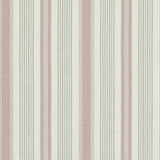 BAKER LIFESTYLE PF50507.3.0 PURBECK STRIPE PINK/GREEN Fabric - Eade's Wallpaper