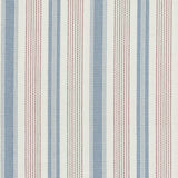 BAKER LIFESTYLE PF50507.4.0 PURBECK STRIPE RED/BLUE Fabric - Eade's Wallpaper