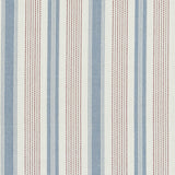 BAKER LIFESTYLE PF50507.4.0 PURBECK STRIPE RED/BLUE Fabric - Eade's Wallpaper