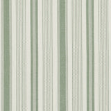BAKER LIFESTYLE PF50507.5.0 PURBECK STRIPE GREEN Fabric - Eade's Wallpaper