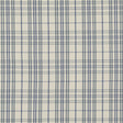 BAKER LIFESTYLE PF50508.1.0 PURBECK CHECK BLUE Fabric - Eade's Wallpaper