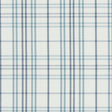 BAKER LIFESTYLE PF50508.2.0 PURBECK CHECK AQUA Fabric - Eade's Wallpaper