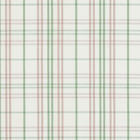 BAKER LIFESTYLE PF50508.3.0 PURBECK CHECK PINK/GREEN Fabric - Eade's Wallpaper