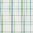 BAKER LIFESTYLE PF50508.5.0 PURBECK CHECK GREEN/AQUA Fabric - Eade's Wallpaper