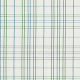 BAKER LIFESTYLE PF50508.5.0 PURBECK CHECK GREEN/AQUA Fabric - Eade's Wallpaper