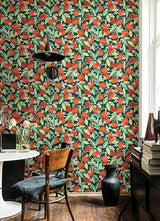 PrintFresh PFS4816 Juniper Orange Grove Peel and Stick Wallp