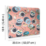 PrintFresh PFS6558 Champagne and Caviar Salmon Peel and Stic
