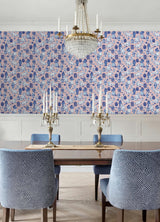PrintFresh PFS6564 Fancy Cats Pink Peel and Stick Wallpaper