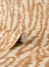 Fine Decor PK333442 Hartmann Rust Stripe Texture Wallpaper