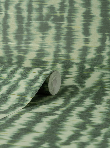 Fine Decor PK333445 Hartmann Green Stripe Texture Wallpaper