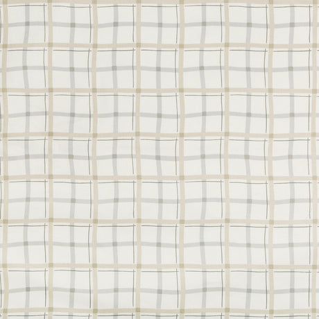 KRAVET BASICS PLAIDDANCE.16.0 PLAIDDANCE PUTTY Fabric - Eade's Wallpaper
