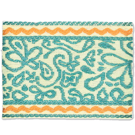STOUT PLAY-5 PLAYFUL 5 TURQUOISE Fabric - Eades Wallpaper & Fabric