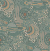 Pip & Lo PLS4209 Teal Ethereal Cosmos Peel & Stick Wallpaper