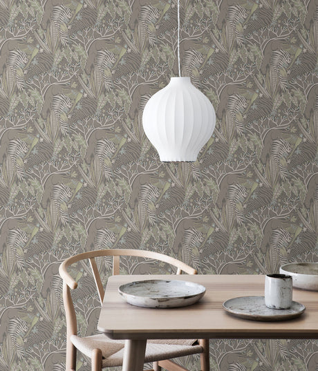 Pip & Lo PLS4214 Grey Mint Poise Peel & Stick Wallpaper