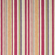 BAKER LIFESTYLE PP50360.3.0 MALLOW STRIPE SIENNA/FUCHSIA/STONE Fabric - Eade's Wallpaper