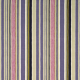 BAKER LIFESTYLE PP50360.6.0 MALLOW STRIPE DAMSON/MAUVE/TAUPE Fabric - Eade's Wallpaper