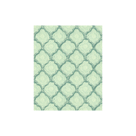 BAKER LIFESTYLE PP50376.3.0 KASHMIRA AQUA Fabric - Eade's Wallpaper