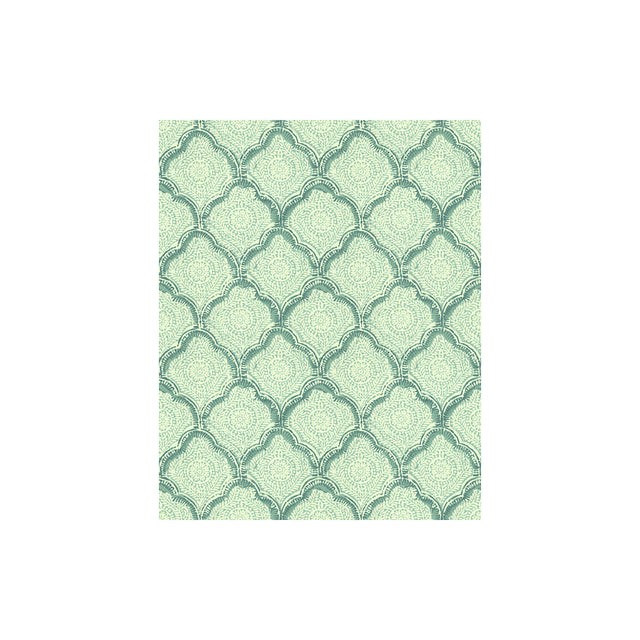BAKER LIFESTYLE PP50376.3.0 KASHMIRA AQUA Fabric - Eade's Wallpaper