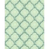 BAKER LIFESTYLE PP50376.3.0 KASHMIRA AQUA Fabric - Eade's Wallpaper