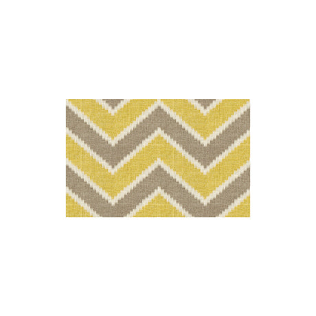 BAKER LIFESTYLE PP50378.2.0 AMANI TAUPE/YELLOW Fabric - Eade's Wallpaper