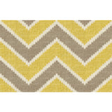 BAKER LIFESTYLE PP50378.2.0 AMANI TAUPE/YELLOW Fabric - Eade's Wallpaper