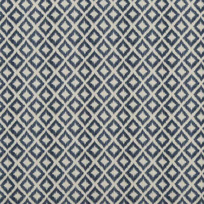 BAKER LIFESTYLE PP50431.2.0 SALSA DIAMOND INDIGO Fabric - Eade's Wallpaper