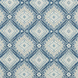 BAKER LIFESTYLE PP50432.2.0 ROZEL INDIGO Fabric - Eade's Wallpaper