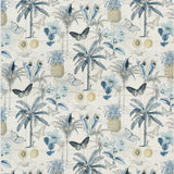 BAKER LIFESTYLE PP50434.2.0 ORINOCO BLUE Fabric - Eade's Wallpaper