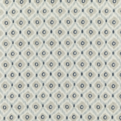 BAKER LIFESTYLE PP50448.1.0 VASCO INDIGO/STONE Fabric - Eade's Wallpaper