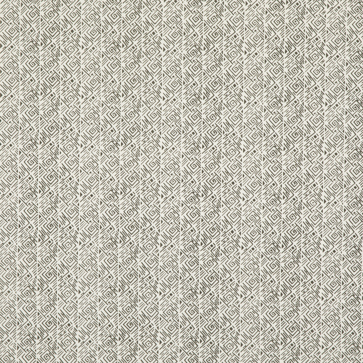 BAKER LIFESTYLE PP50475.3.0 LABERINTO CHARCOAL Fabric - Eade's Wallpaper