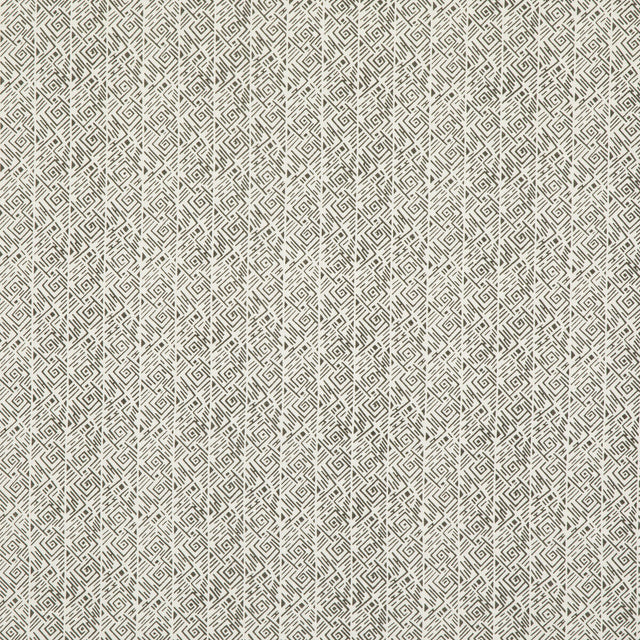 BAKER LIFESTYLE PP50475.3.0 LABERINTO CHARCOAL Fabric - Eade's Wallpaper