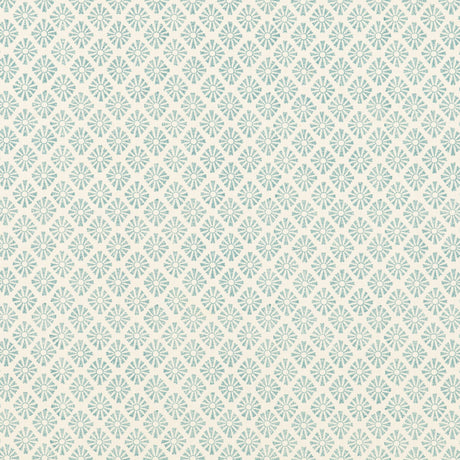 BAKER LIFESTYLE PP50476.1.0 SUNBURST AQUA Fabric - Eade's Wallpaper