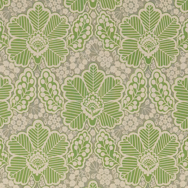 BAKER LIFESTYLE PP50479.5.0 ARBOUR GREEN Fabric - Eade's Wallpaper