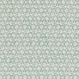 BAKER LIFESTYLE PP50480.3.0 FLOWER PRESS AQUA Fabric - Eade's Wallpaper