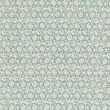 BAKER LIFESTYLE PP50480.3.0 FLOWER PRESS AQUA Fabric - Eade's Wallpaper