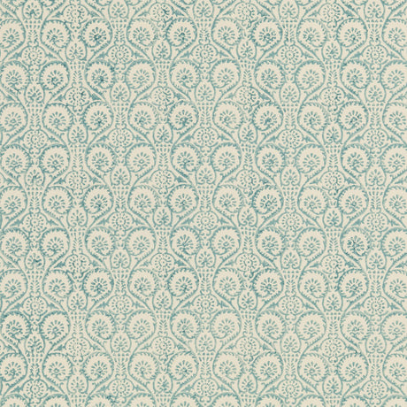BAKER LIFESTYLE PP50481.3.0 POLLEN TRAIL AQUA Fabric - Eade's Wallpaper