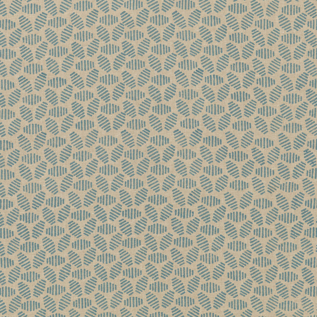 BAKER LIFESTYLE PP50482.7.0 BUMBLE BEE SOFT BLUE Fabric - Eade's Wallpaper