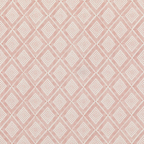 BAKER LIFESTYLE PP50484.6.0 BLOCK TRELLIS FUCHSIA Fabric - Eade's Wallpaper