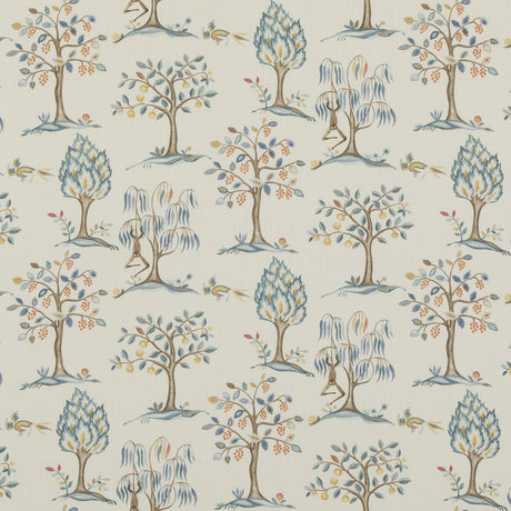 BAKER LIFESTYLE PP50501.1.0 LILLIPUT BLUE Fabric - Eade's Wallpaper