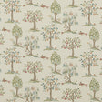 BAKER LIFESTYLE PP50501.2.0 LILLIPUT AQUA Fabric - Eade's Wallpaper