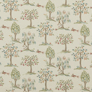 BAKER LIFESTYLE PP50501.2.0 LILLIPUT AQUA Fabric - Eade's Wallpaper