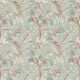 BAKER LIFESTYLE PP50502.2.0 LULWORTH AQUA Fabric - Eade's Wallpaper