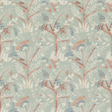 BAKER LIFESTYLE PP50502.2.0 LULWORTH AQUA Fabric - Eade's Wallpaper