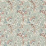 BAKER LIFESTYLE PP50502.2.0 LULWORTH AQUA Fabric - Eade's Wallpaper