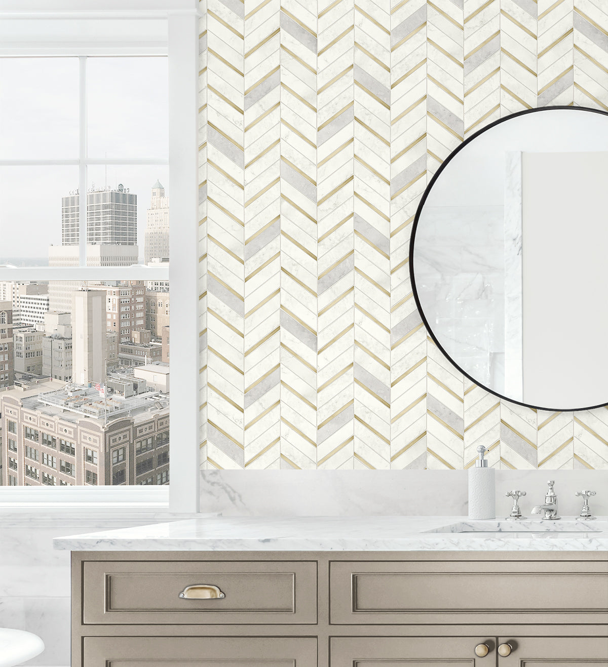 Seabrook Designs PR13105 Wallpaper - Eade's Wallpaper & Fabric