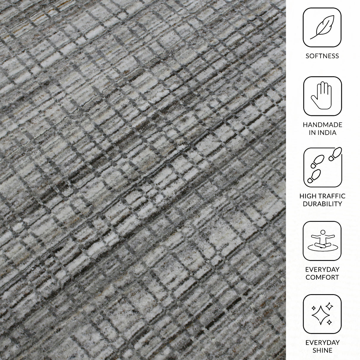 Amer Rugs PRD-4 Paradise Farmhouse Geometric Area Rug