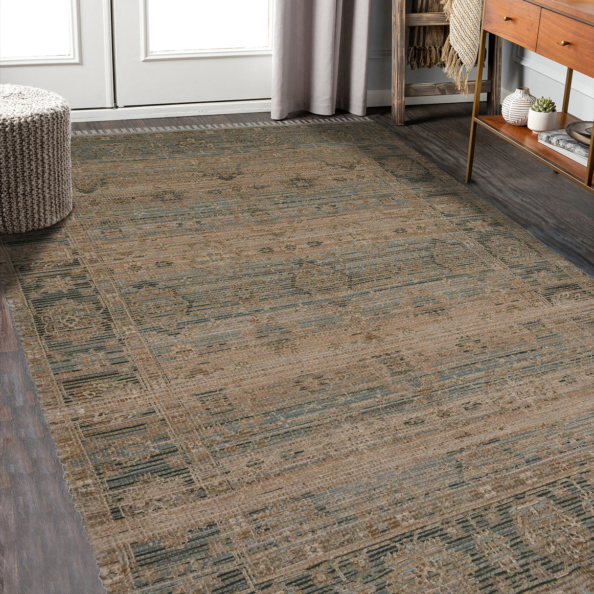 Amer Rugs PRE-1 Prairie Farmhouse Oriental Area Rug