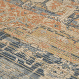 Amer Rugs PRE-2 Prairie Farmhouse Oriental /Orange Area Rug